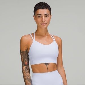 Like a Cloud Ribbed Longline Sports Bra